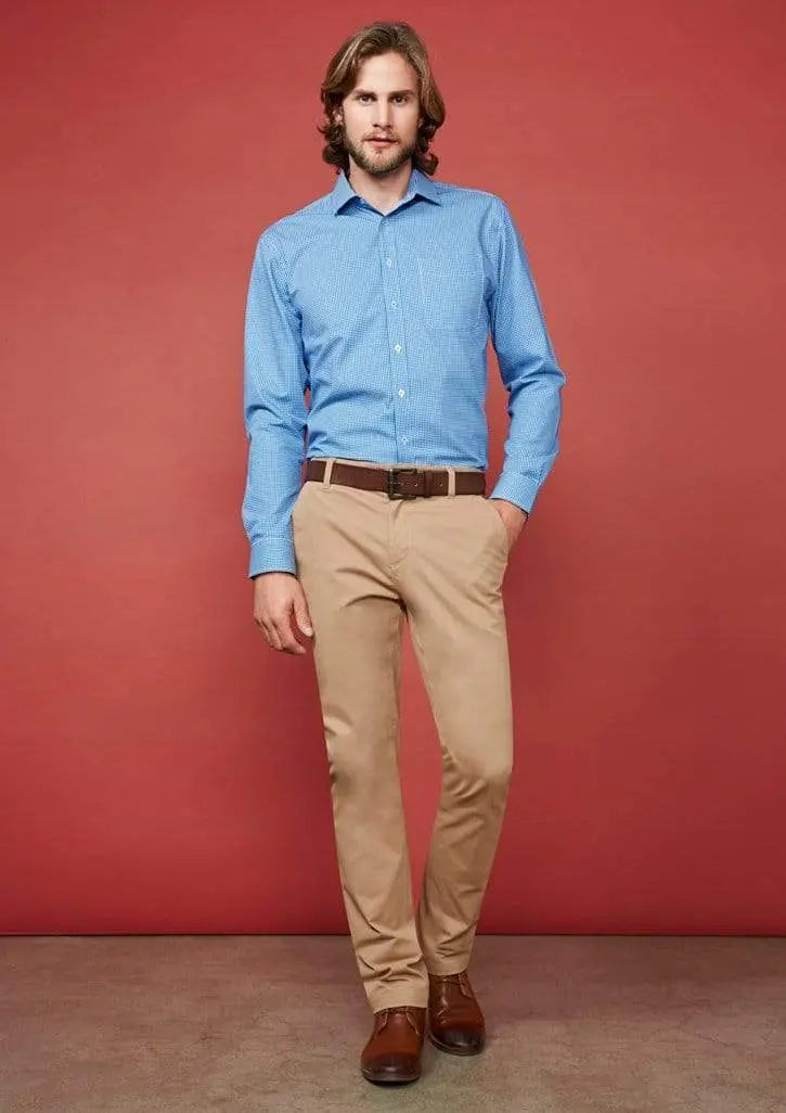 Biz Collection Men’s Lawson Chino Pants Bs724m Metro Workwear.